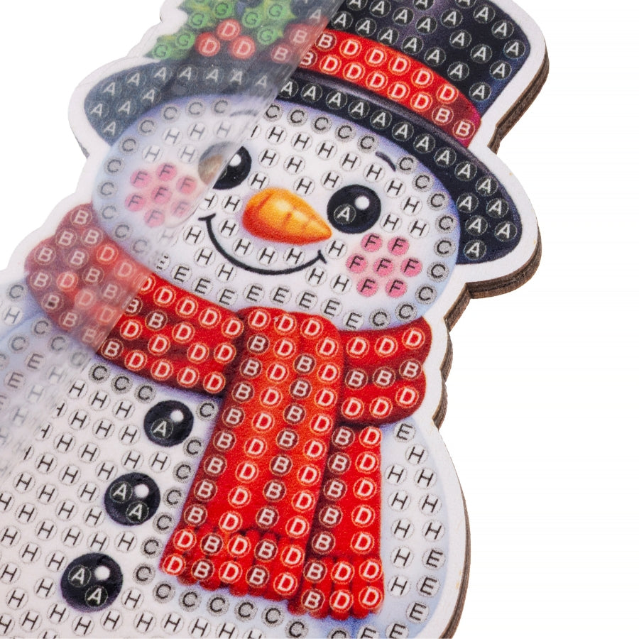 Festive Snowman Crystal Art Festive Buddies Kit Series 7