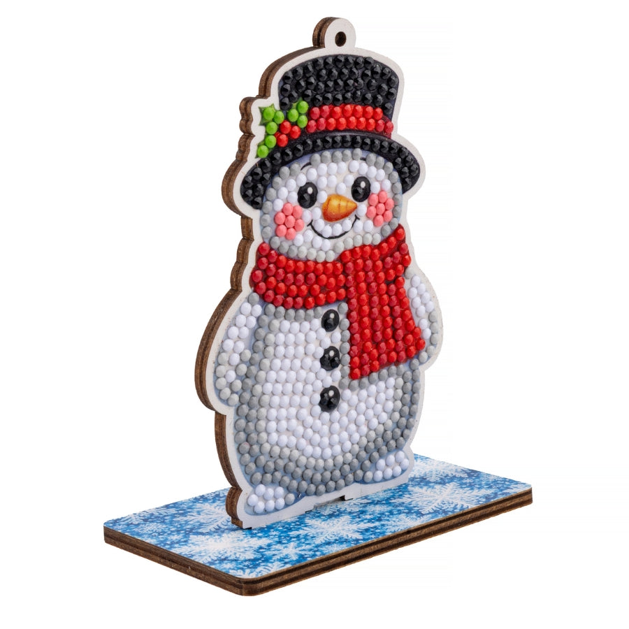 Festive Snowman Crystal Art Festive Buddies Kit Series 7