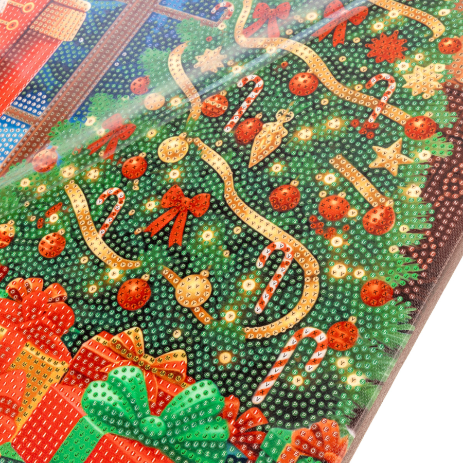 Festive Nutcracker Crystal Art Canvas Kit 40x50cm