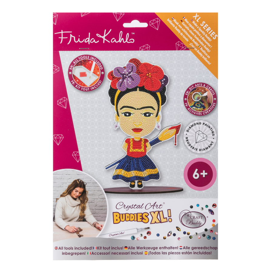 Frida Kahlo Crystal Art Buddies XL 1