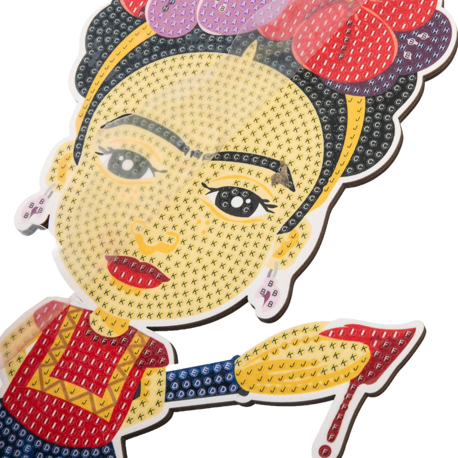Frida Kahlo Crystal Art Buddies XL 3