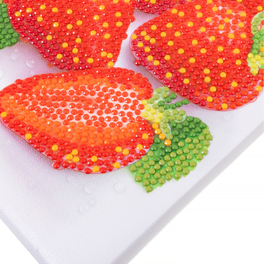 Fruits Crystal Art Hanging Canvas Decoration Kit