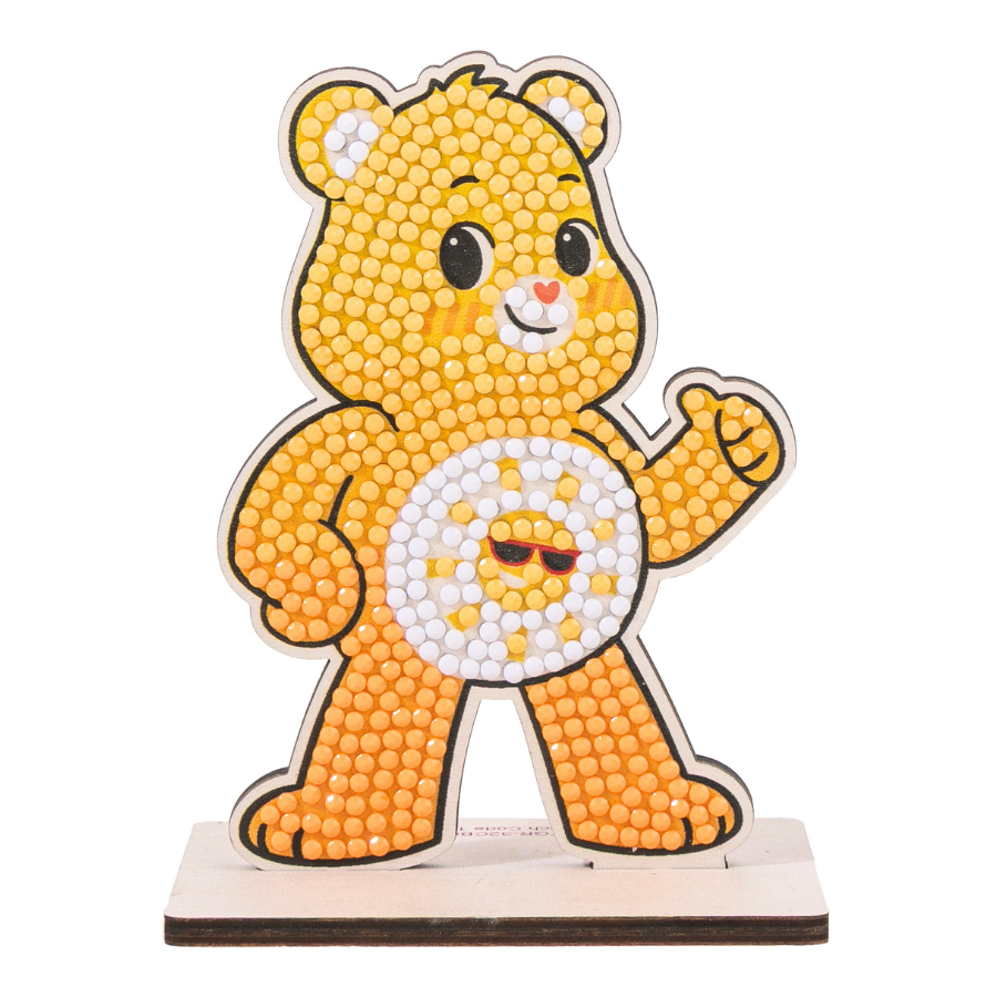 Funshine Bear Crystal Art Buddies Care Bears complete