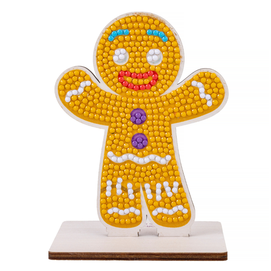 Gingerbread Man Crystal Art Buddies Kit Series 8 Shrek