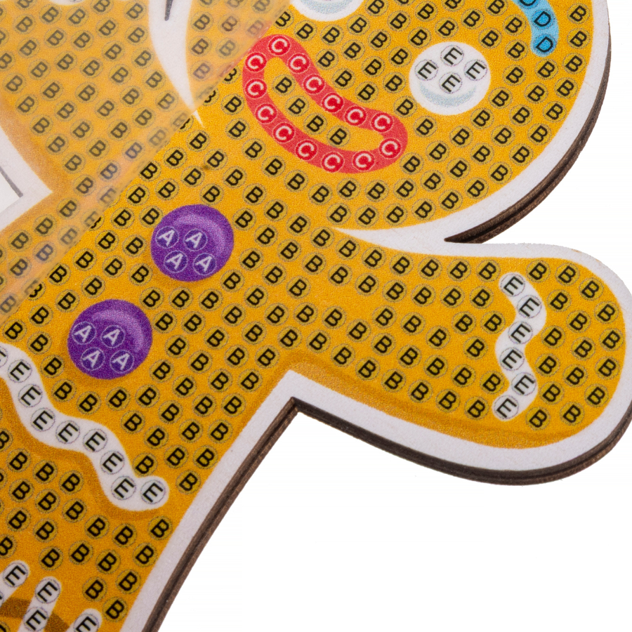 Gingerbread Man Crystal Art Buddies Kit Series 8 Shrek