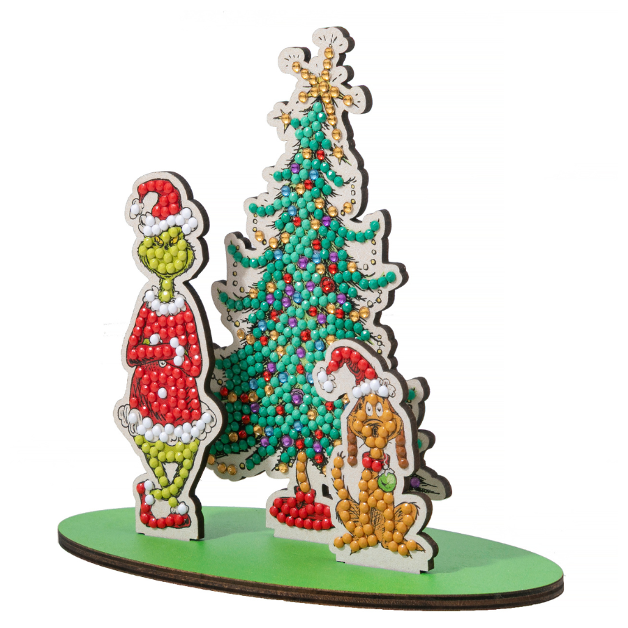 Grinchmas Time Crystal Art Sparkle Scene angle2