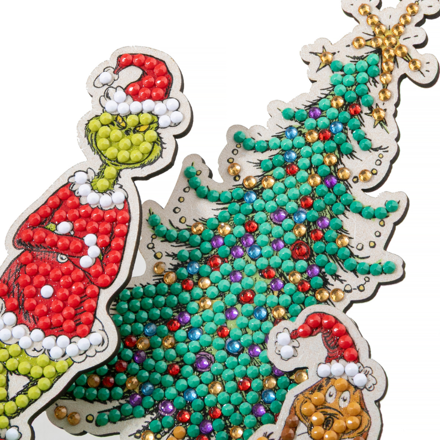 Grinchmas Time Crystal Art Sparkle Scene grinch