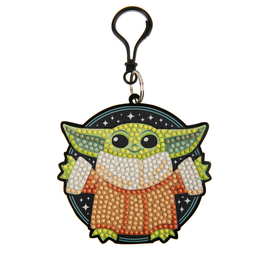 Grogu Crystal Art Bag Charm Kit Star Wars 7