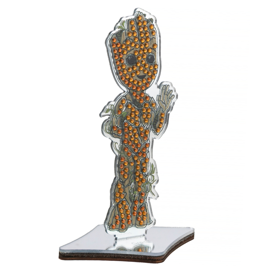 Groot Crystal Art Mirror Buddies Kit MARVEL 7