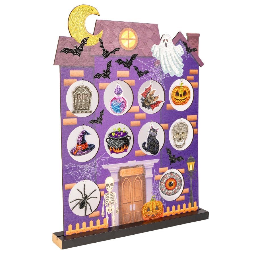 Halloween House Crystal Art Advent Calendar