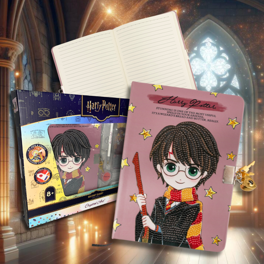 Harry Potter Crystal Art Secret Diary 1