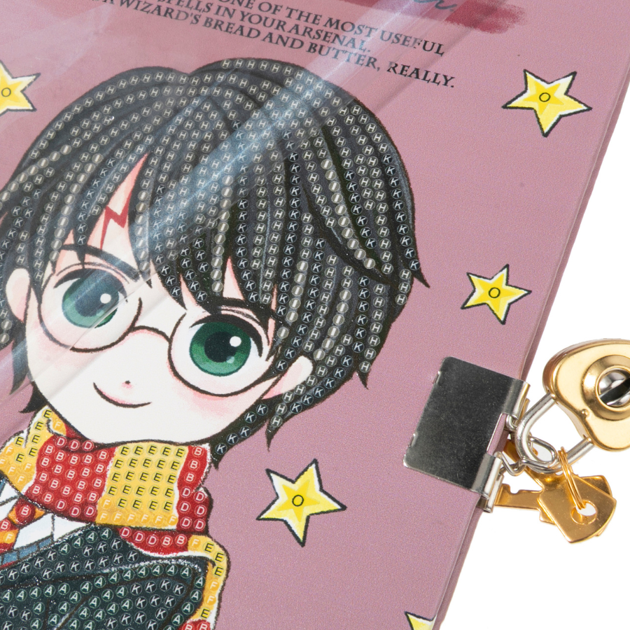 Harry Potter Crystal Art Secret Diary lock