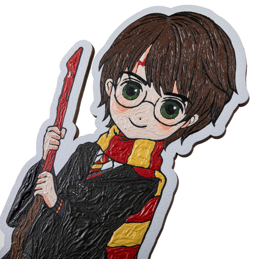 "Harry Potter" Harry Potter Paint By Numbers XL Buddies Kit Close Up