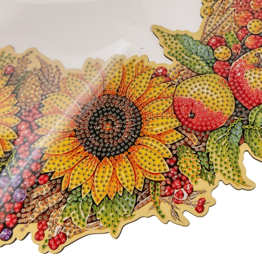 Harvest Wreath Crystal Art Decoration Kit