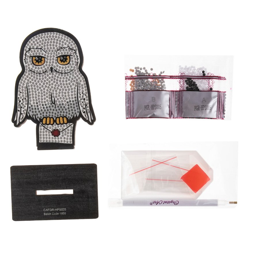 "Hedwig" Crystal Art Buddies Harry Potter Series 3 Content