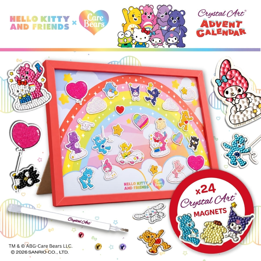 Hello Kitty and Friends x Care Bears Crystal Art® Advent Calendar