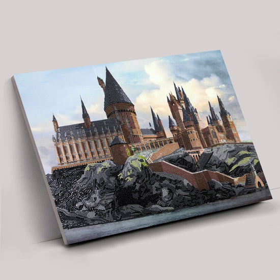 "Hogwarts Castle" Harry Potter Crystal Art Canvas Kit 40x50cm