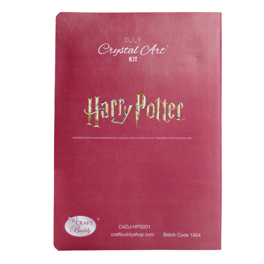 "Hogwarts Crest" Harry Potter Crystal Art Planner