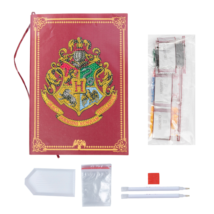"Hogwarts Crest" Harry Potter Crystal Art Planner