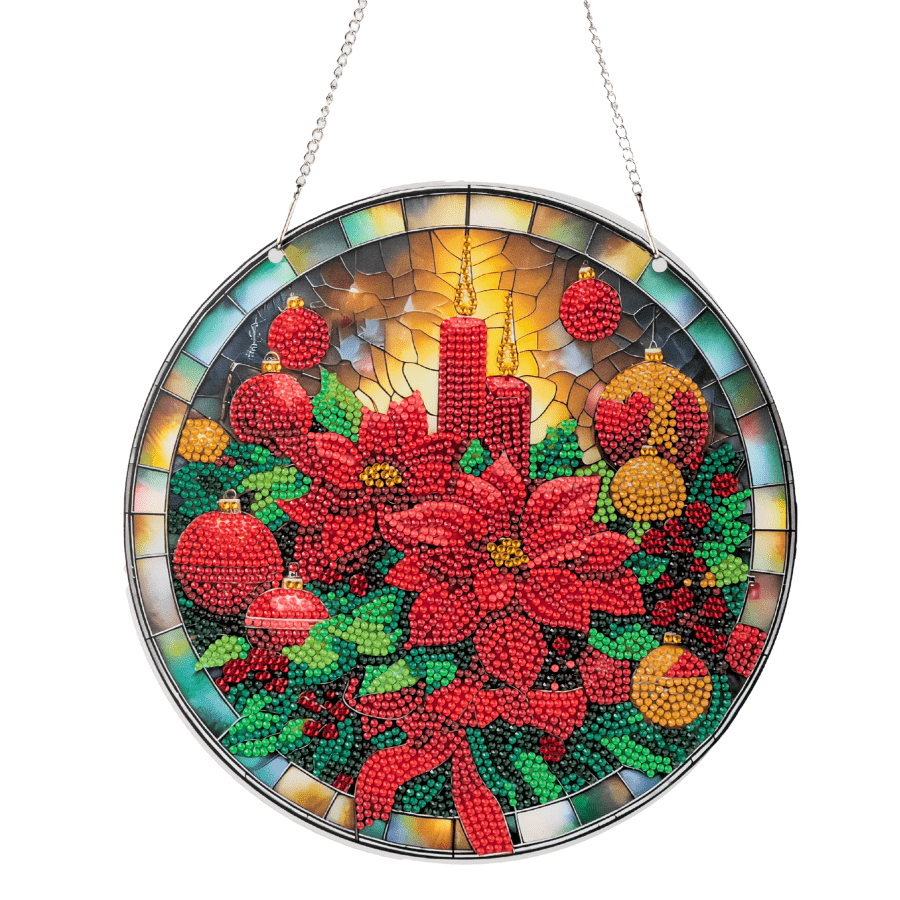 Holy Night Crystal Art Hanging Decoration complete