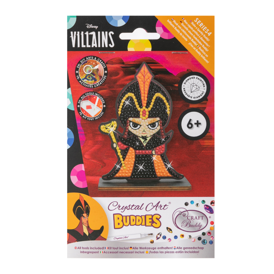 Jafar Crystal Art Buddies Disney Villains Series4 2