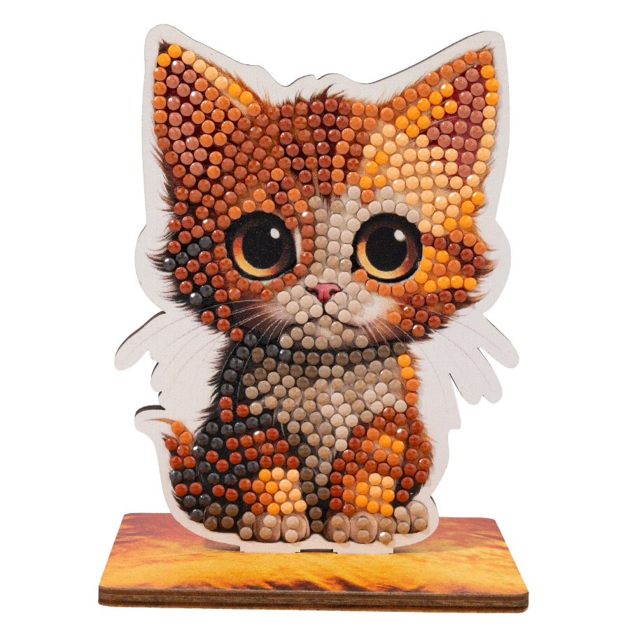 Kitten Crystal Art Wildlife Buddies