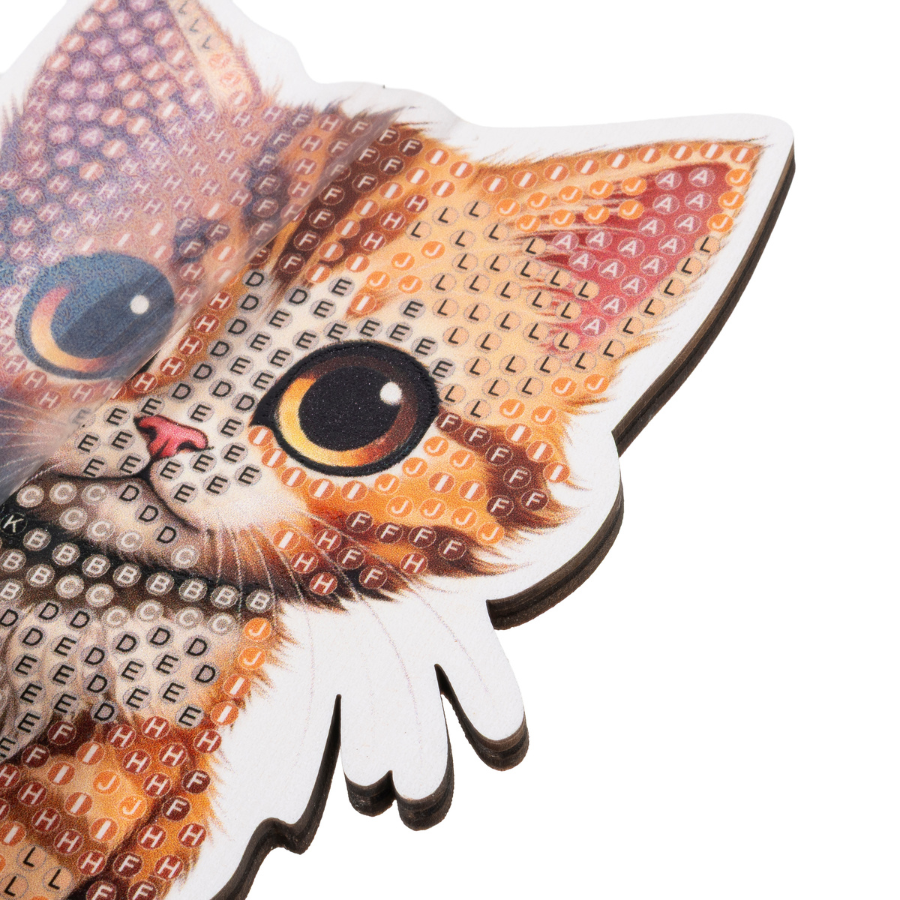 Kitten Crystal Art Wildlife Buddies