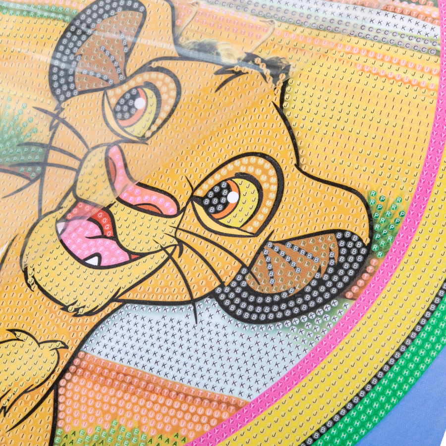 Lion King Disney Crystal Art Scroll Kit 40x50cm