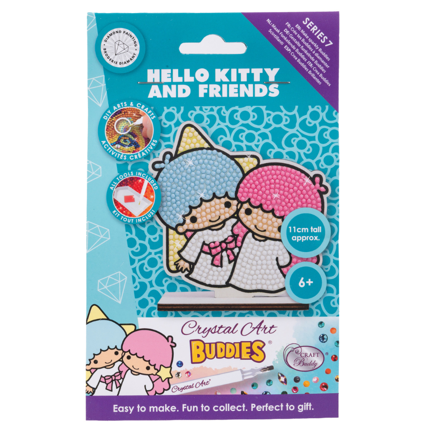 Little Twin Stars Crystal Art Buddies Hello Kitty Series 7