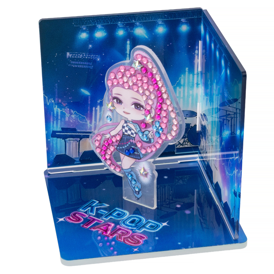 Lumera Crystal Art K-Pop Stars Character Worlds Kit
