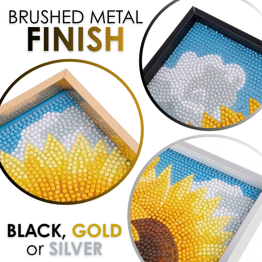 Metal Frame Kit for Crystal Art 40x50 Canvases - SILVER