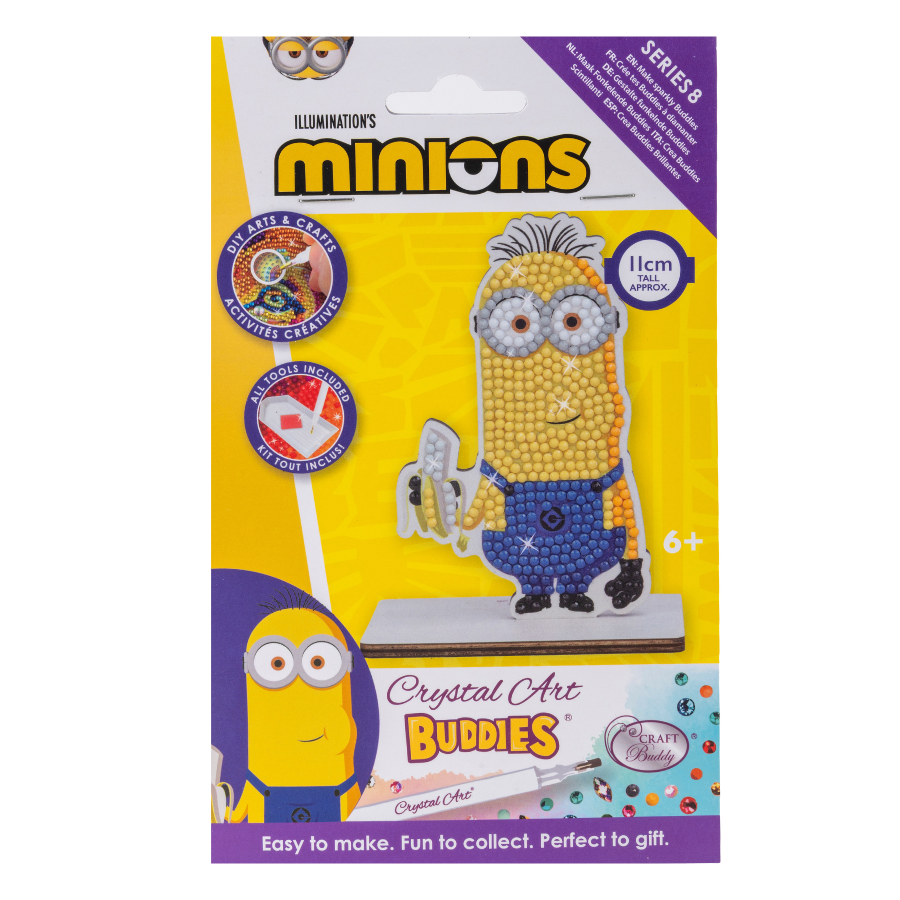 Minion Tim Crystal Art Buddies Kit Minions Series 8