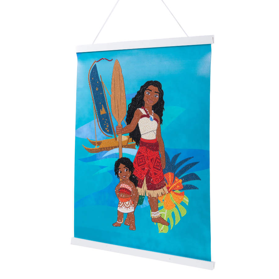 Moana Disney Crystal Art Scroll Kit 40x50 4