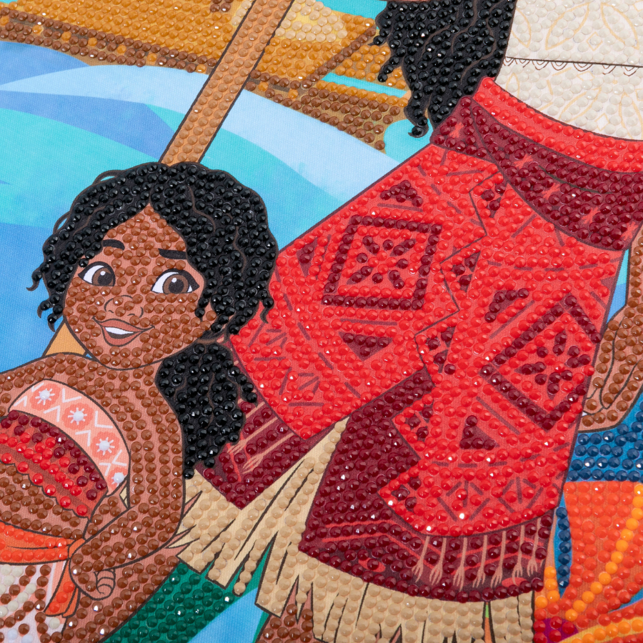 Moana Disney Crystal Art Scroll Kit 40x50 5