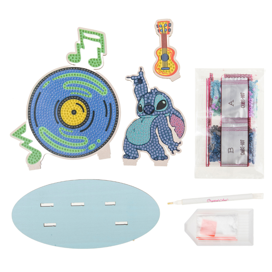 Music Stitch Crystal Art Sparkle Scene 2