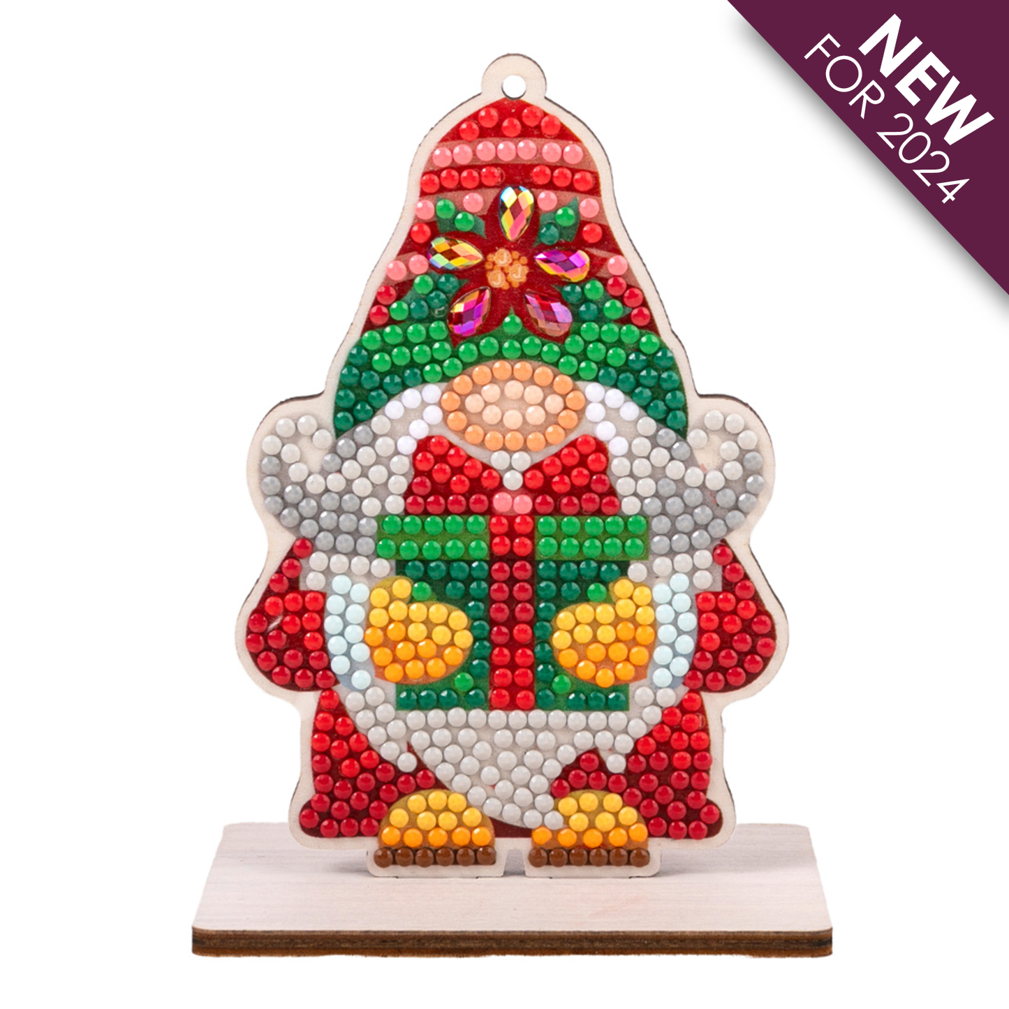 "Gnome" Crystal Art Buddies Festive Series 4 Decoration