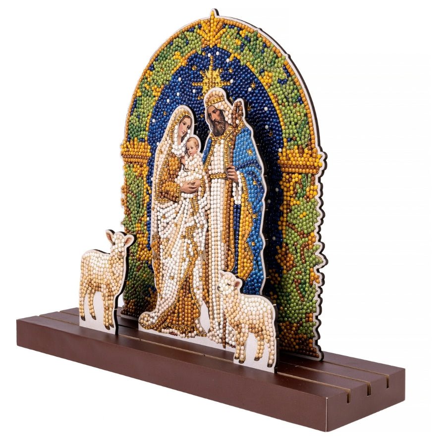 Nativity Scene Crystal Art 3D Buildable Scene Kit