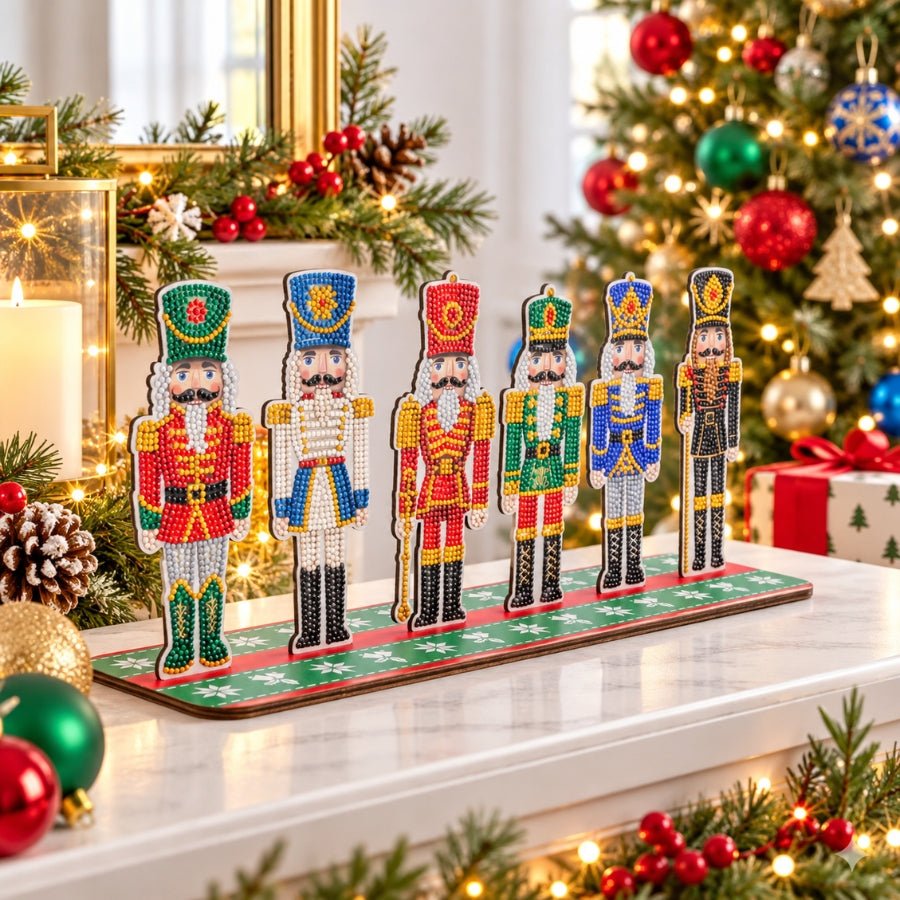 Nutcrackers Crystal Art Decoration Kit