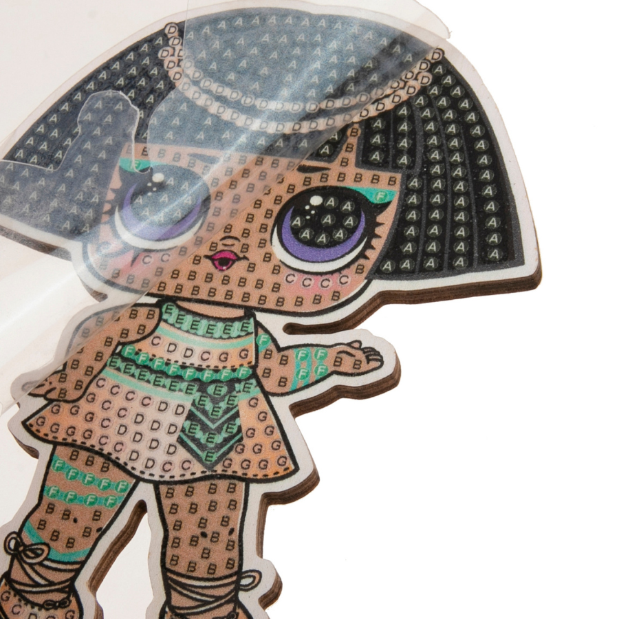 Pharaoh Babe LOL Surprise Crystal Art Buddies Series4 3