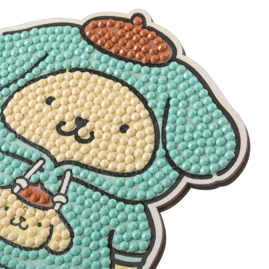 Pompompurin Crystal Art Buddies Hello Kitty Series 7