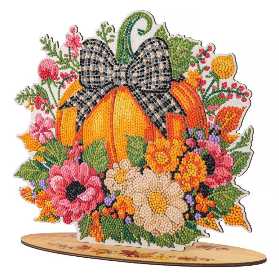 Pumpkin Petals Crystal Art Decoration Kit