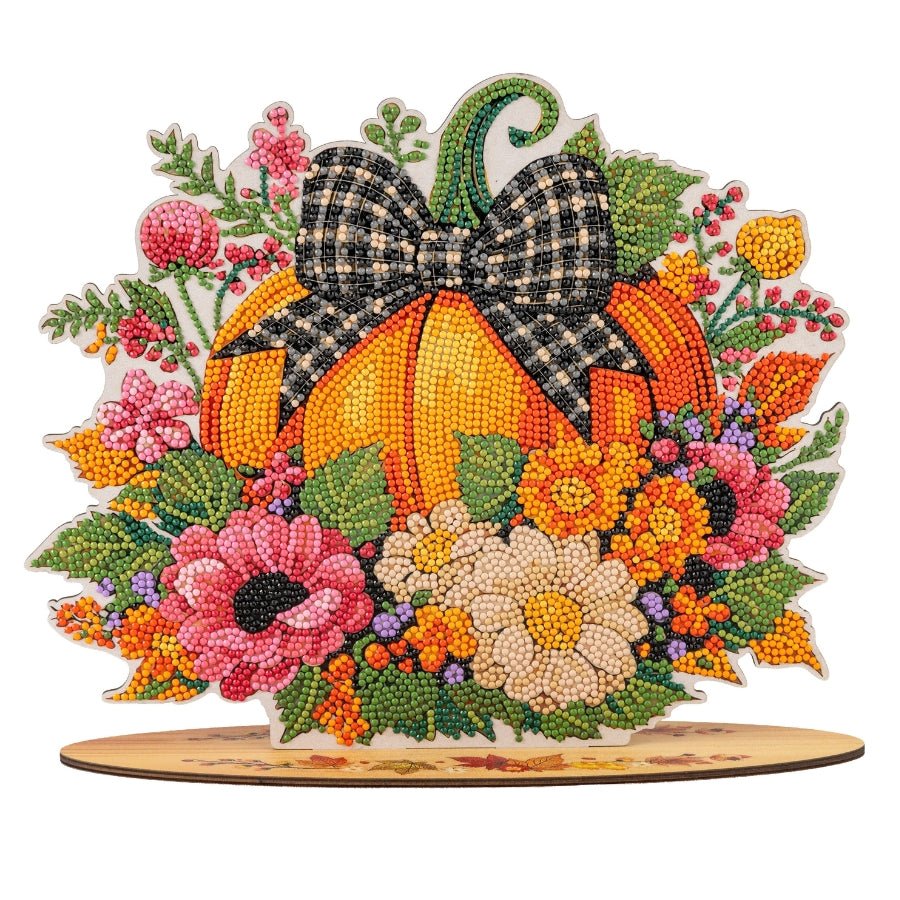 Pumpkin Petals Crystal Art Decoration Kit