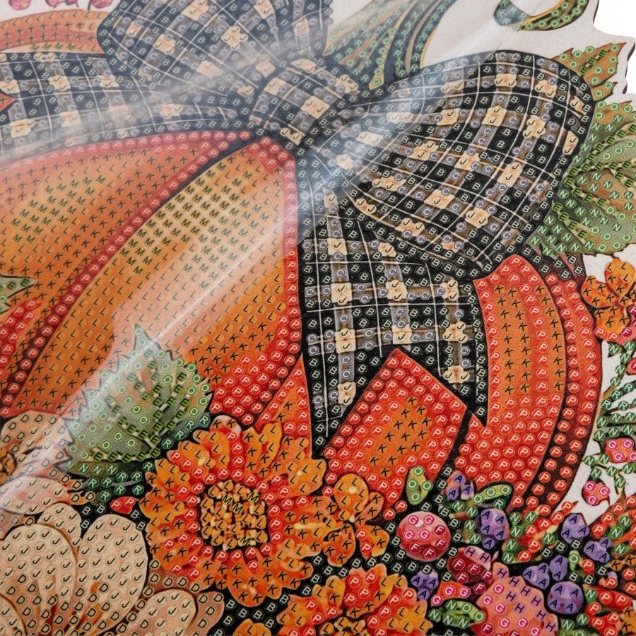 Pumpkin Petals Crystal Art Decoration Kit
