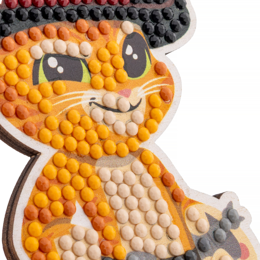 Puss In Boots Crystal Art Buddies Kit Series 8 Shrek