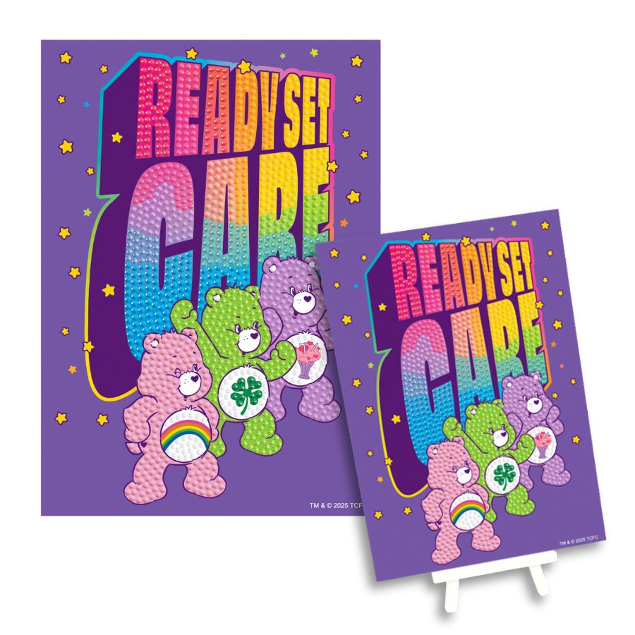 Ready Set Care Crystal Art Mega Activity Set Care Bears 7