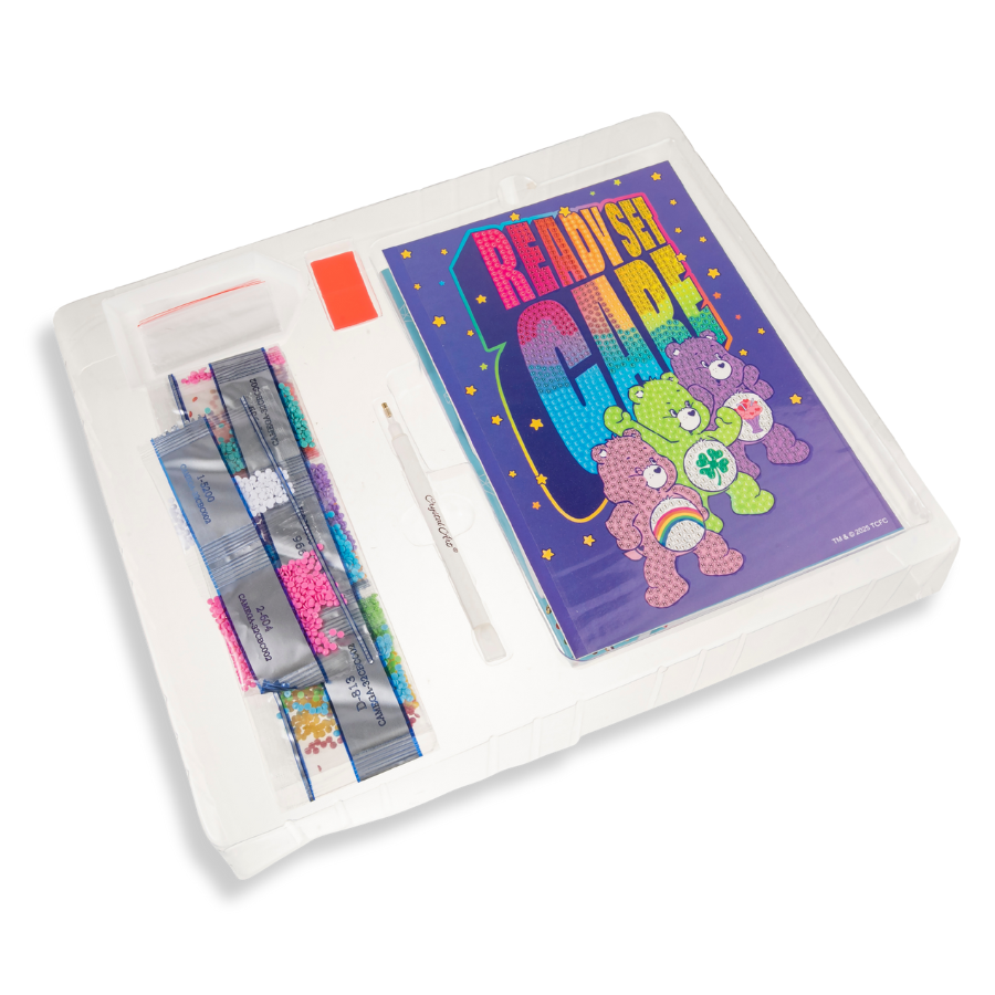 Ready Set Care Crystal Art Mega Activity Set Care Bears 1