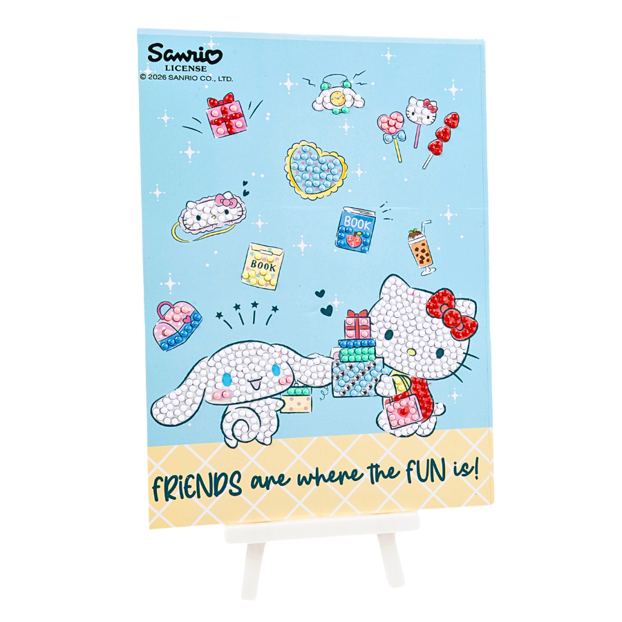 Real Friendship Crystal Art Mega Activity Set Hello Kitty & Friends