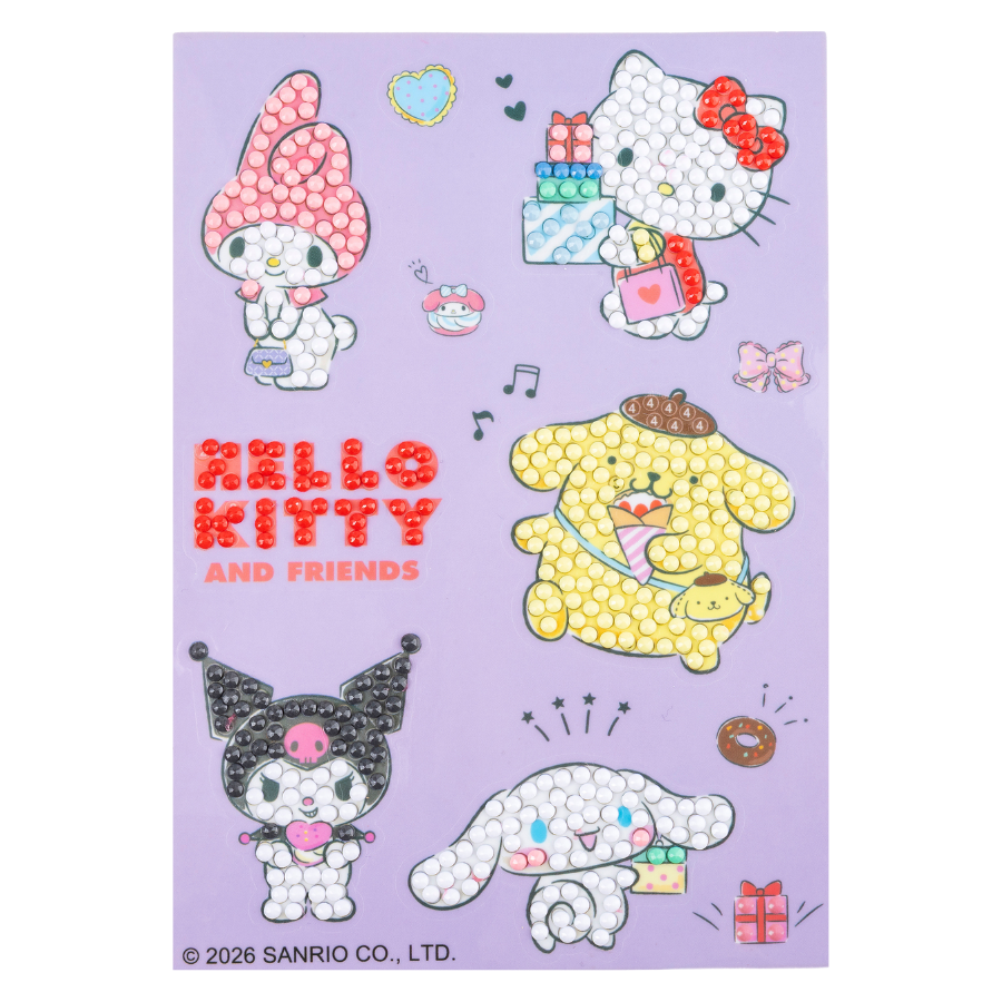 Real Friendship Crystal Art Mega Activity Set Hello Kitty & Friends