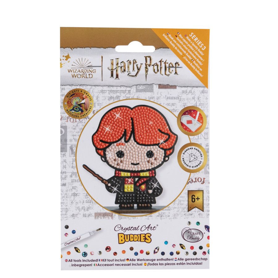 "Ron Weasley" Crystal Art Buddies Harry Potter Series 3 Front Packaging