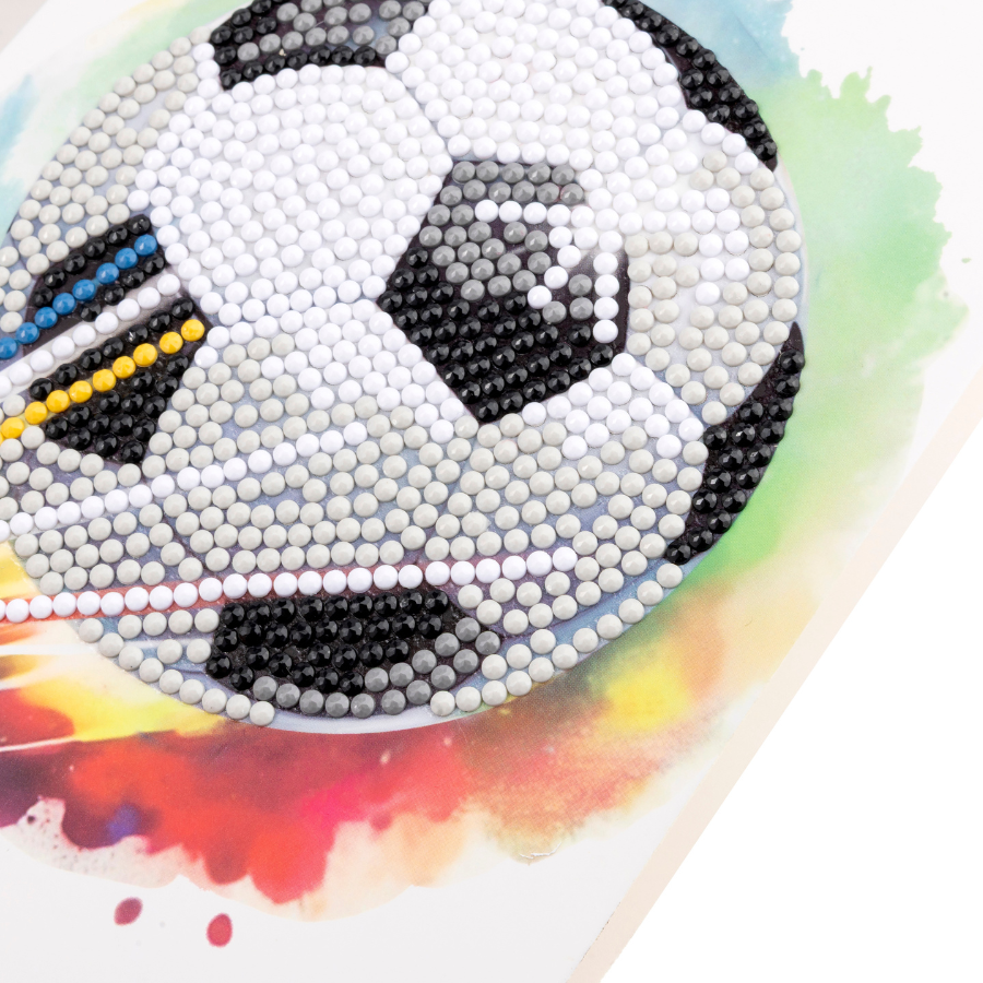 Score! Crystal Art Card Kit 12.6cm x 17.5cm